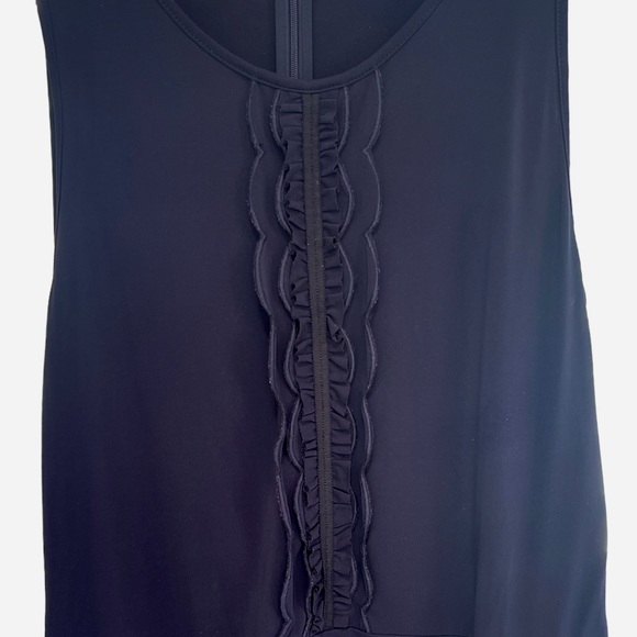 Banana Republic Blue Peplum Ruffle Tank S - Picture 11 of 14